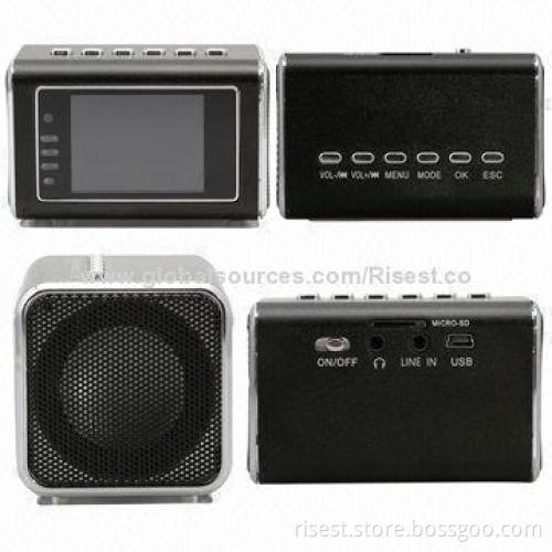4-in-1 Top Secret Hidden Spy Camera, MP3/MP4/FM Radio/Clock with 2.0LCD, IR 940nm LED Night Vision